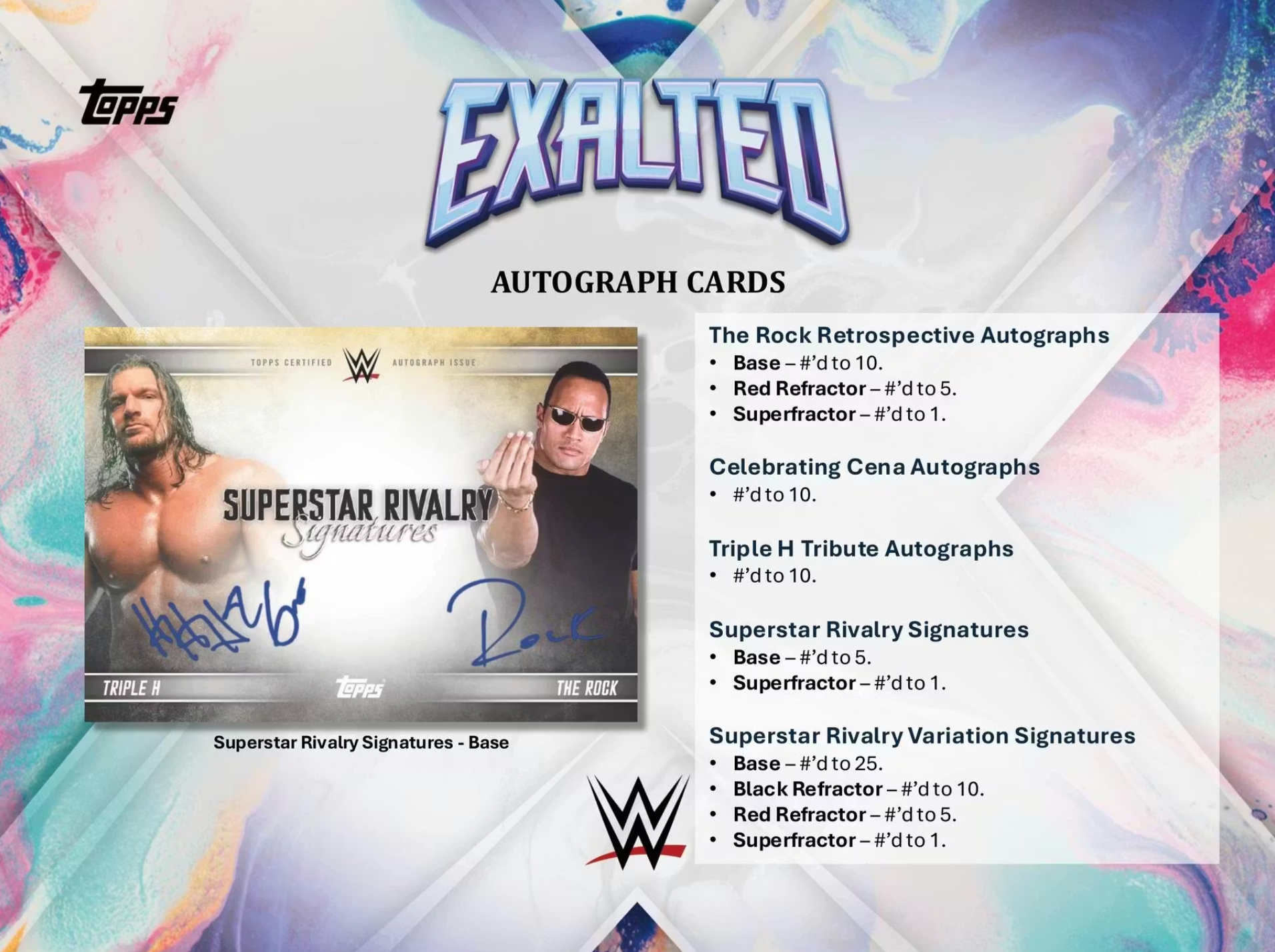 2025 Topps WWE Exalted Wrestling Hobby Box