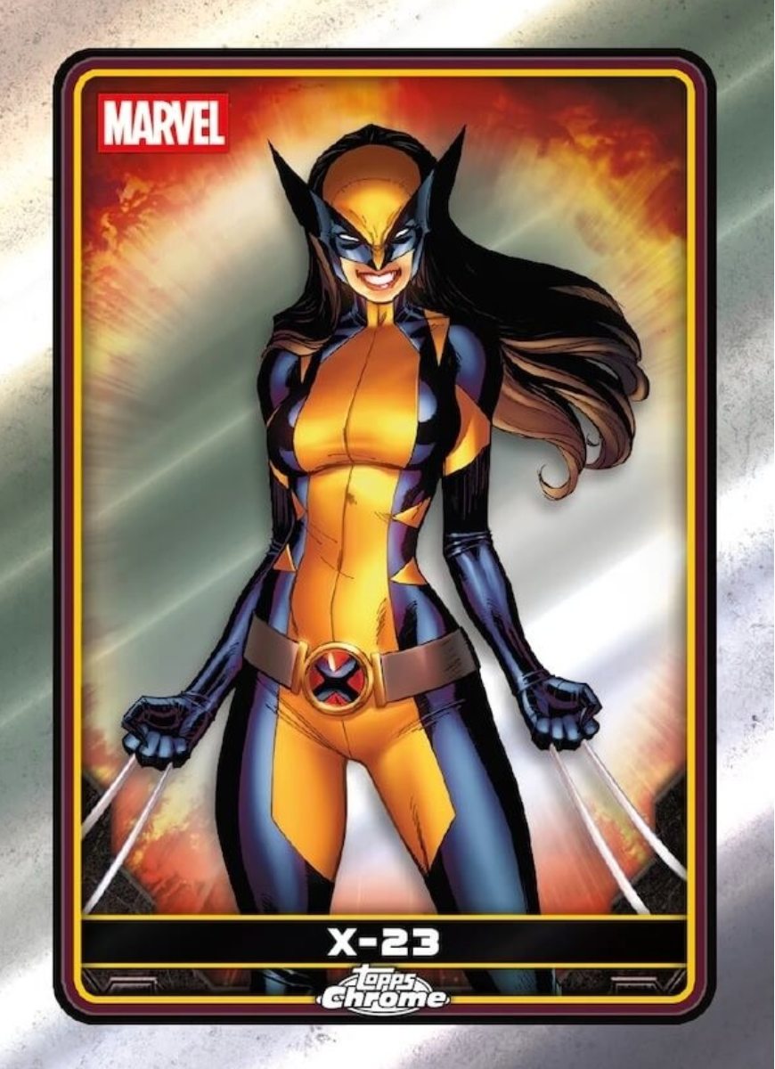 2025 Topps Deadpool Chrome Factory Sealed Value Box
