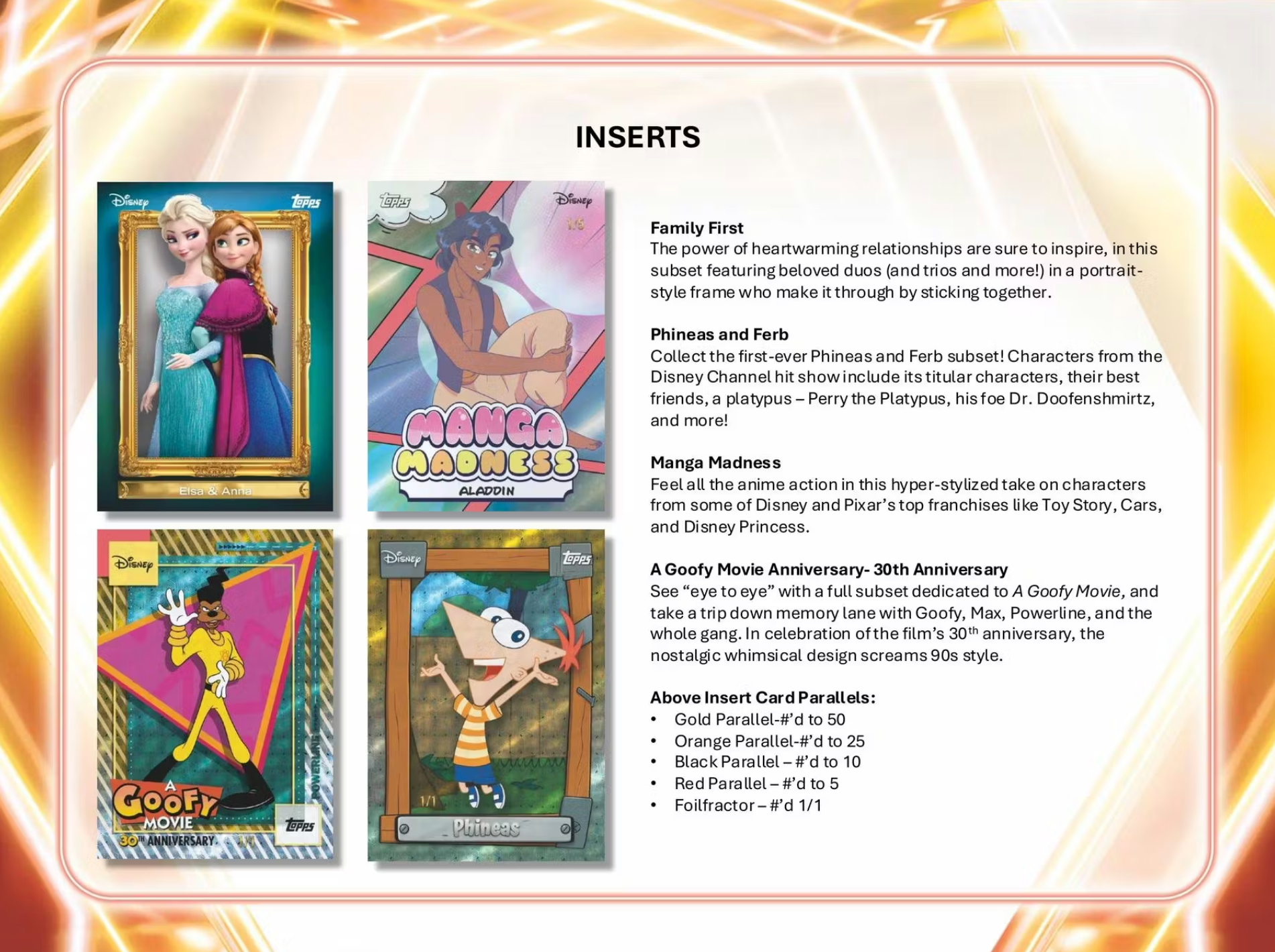 2026 Topps Disney Neon Blaster Box