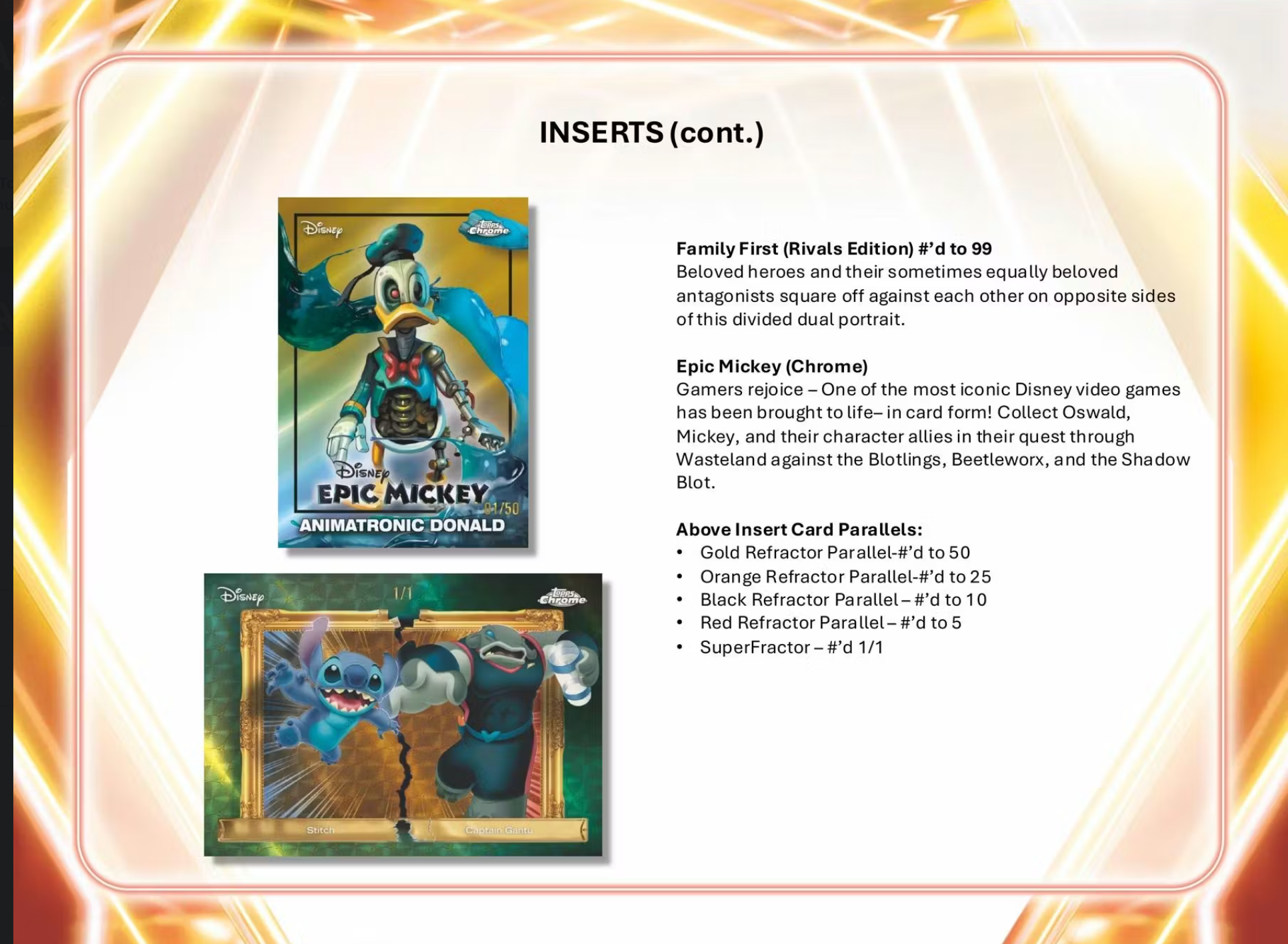 2026 Topps Disney Neon Blaster Box