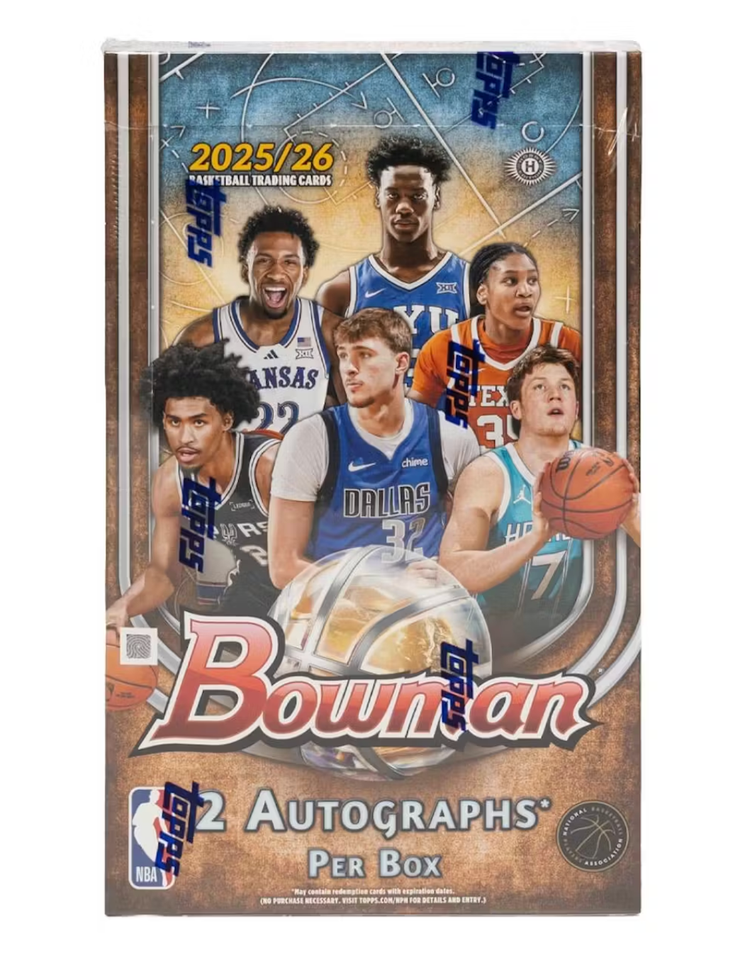 2025-26 Bowman NBA Hobby Box