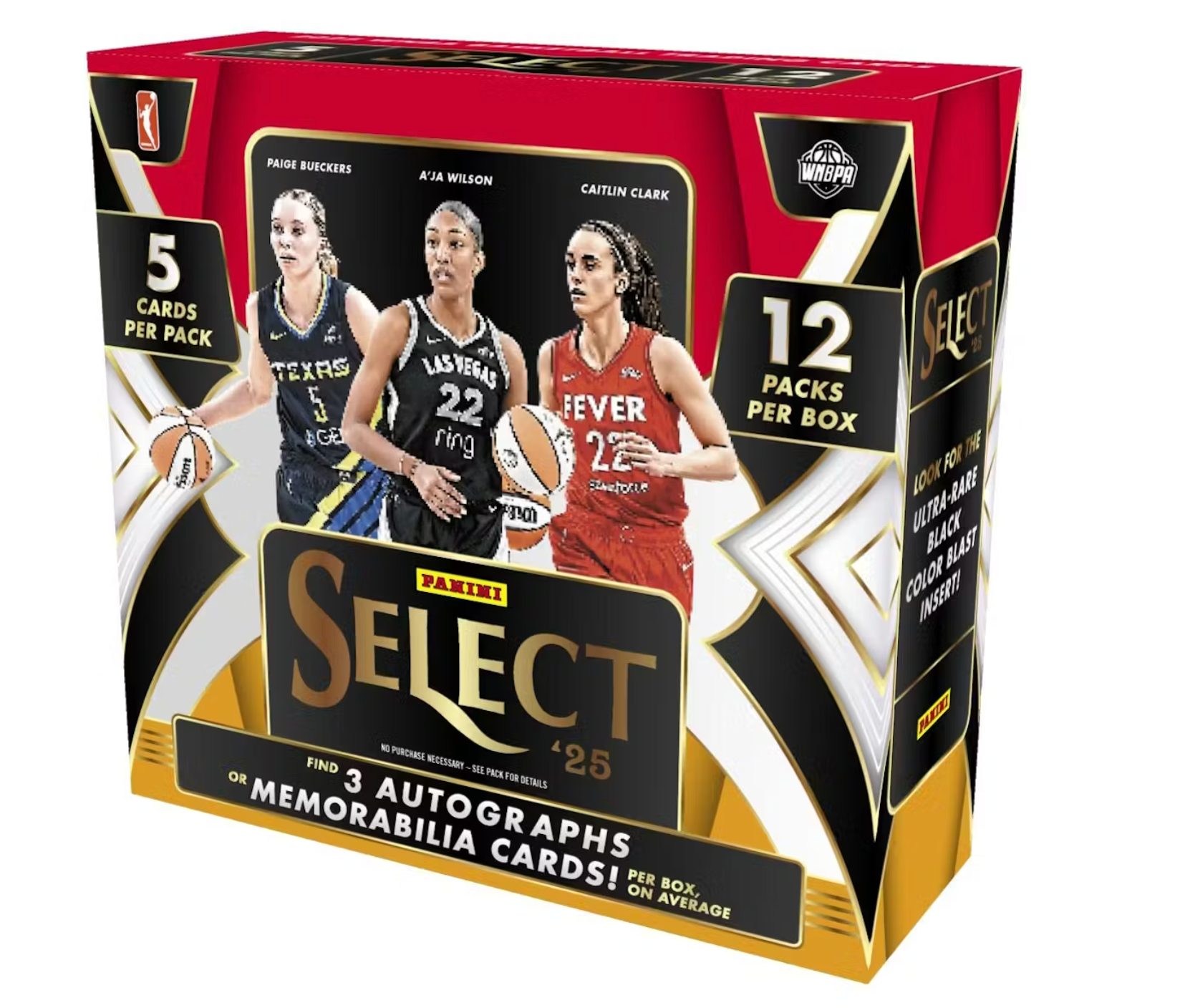 2025 Panini Select WNBA Basketball Hobby Box