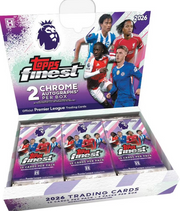 2026 Topps Finest Premier League EPL Soccer Hobby Box