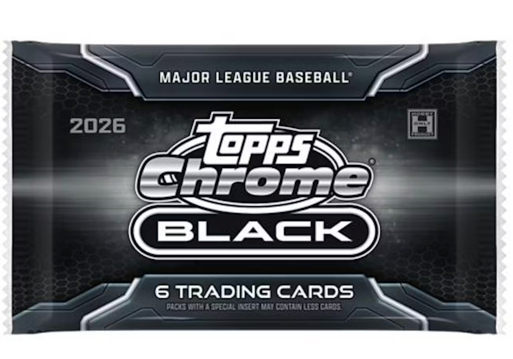 2026 Topps Chrome Black Baseball Hobby Box