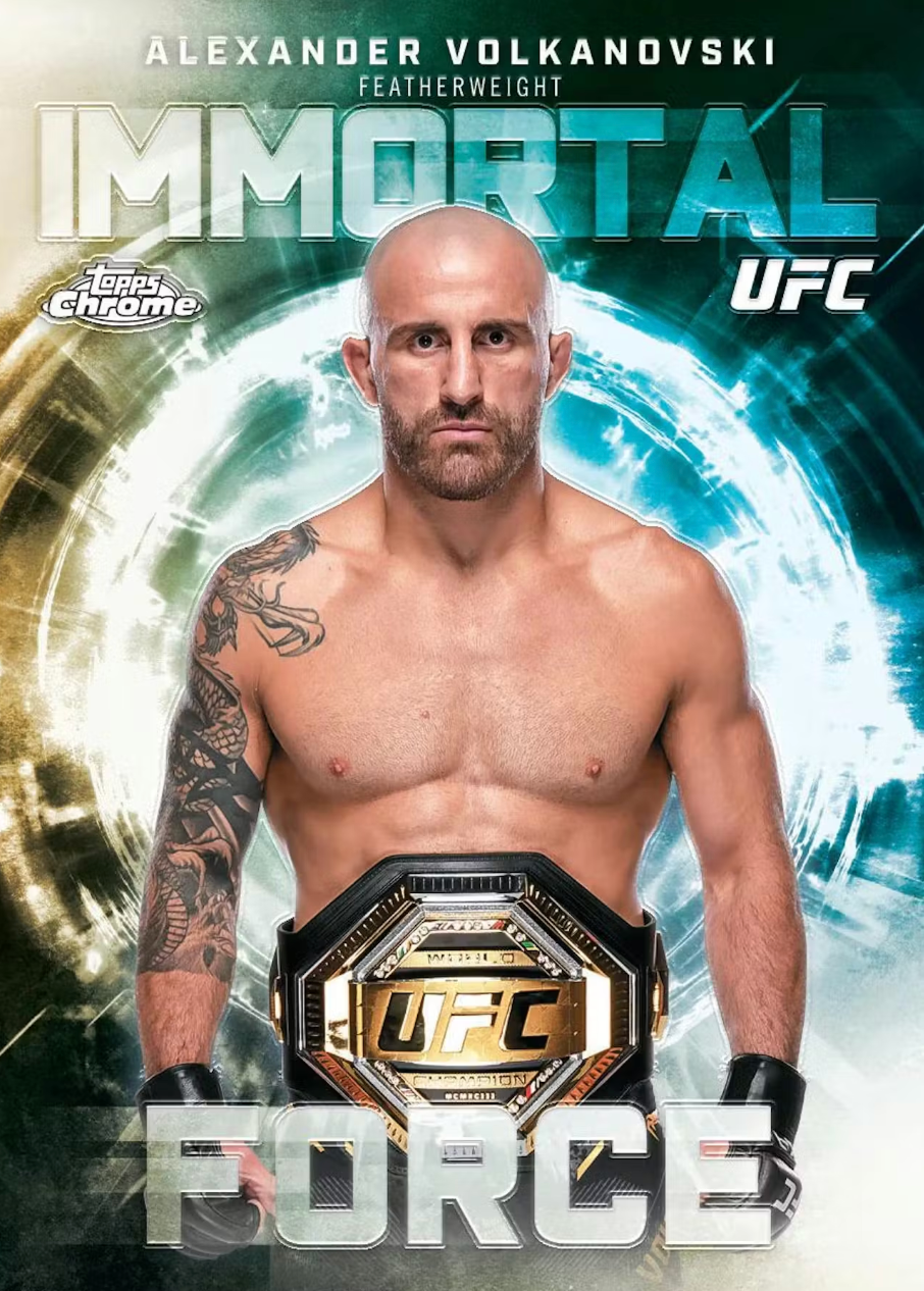 2026 Topps Chrome UFC Blaster Box