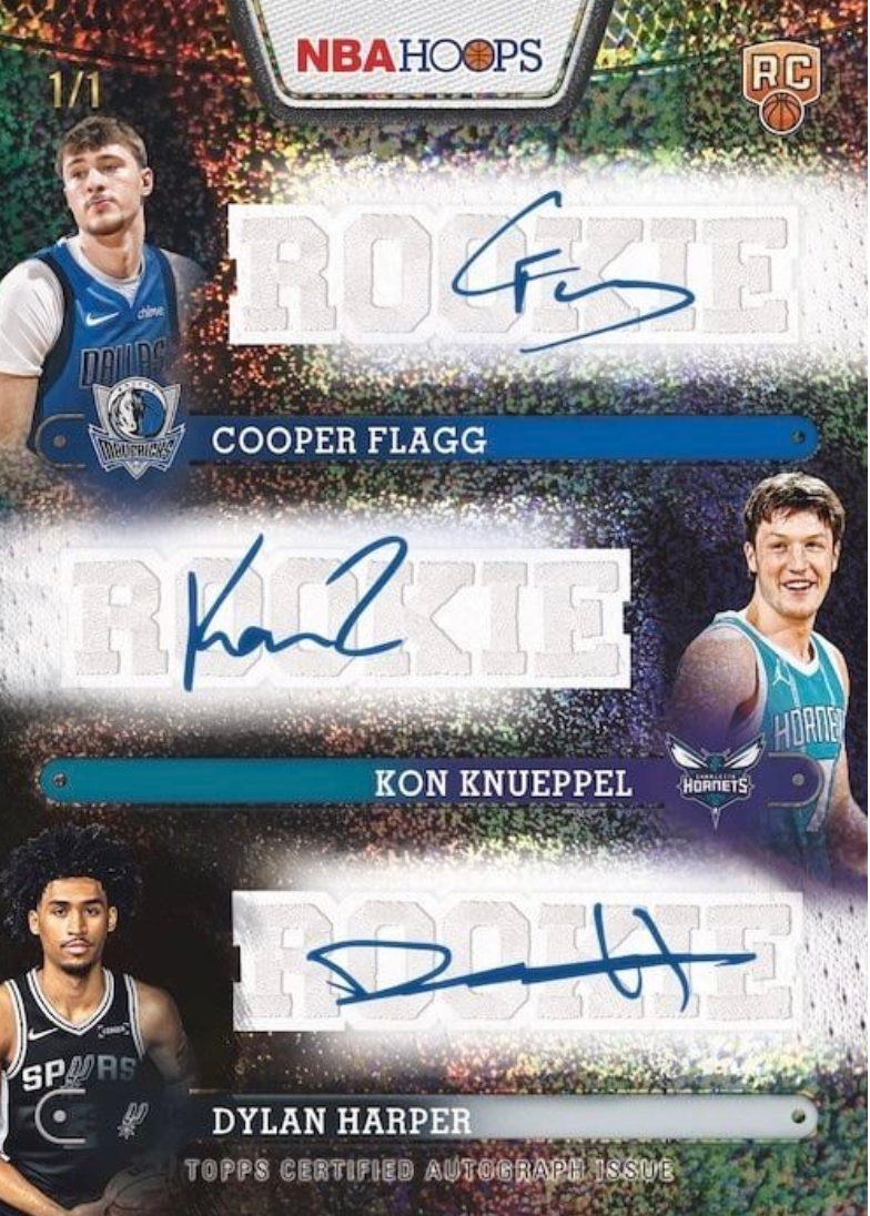 2025-26 Topps Hoops Basketball Hobby Box