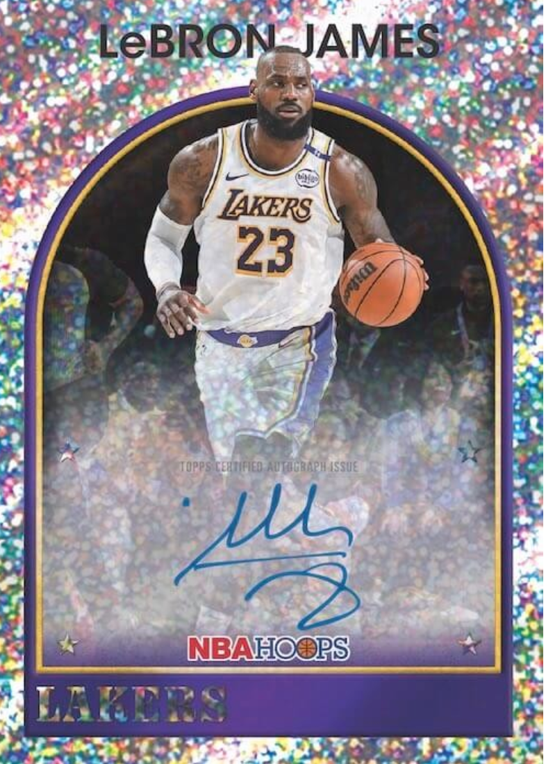 2025-26 Topps Hoops Basketball Hobby Jumbo Box