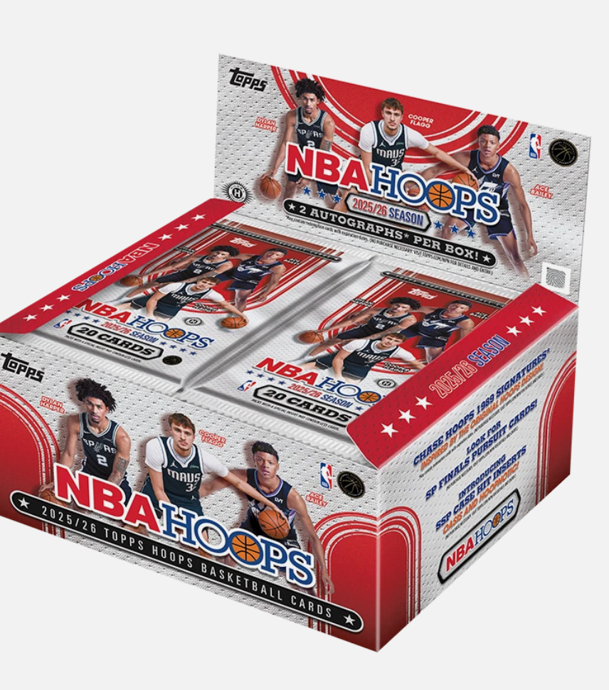 2025-26 Topps Hoops Basketball Hobby Jumbo Box