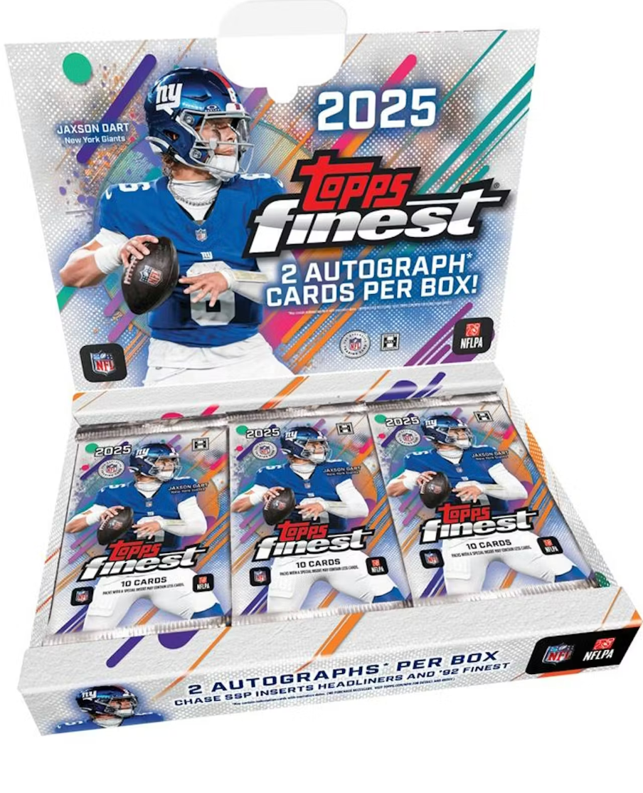 2025 Topps Finest Football Hobby Box