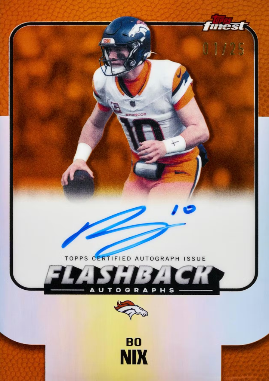 2025 Topps Finest Football Hobby Box