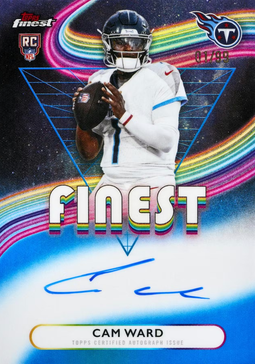 2025 Topps Finest Football Hobby Box