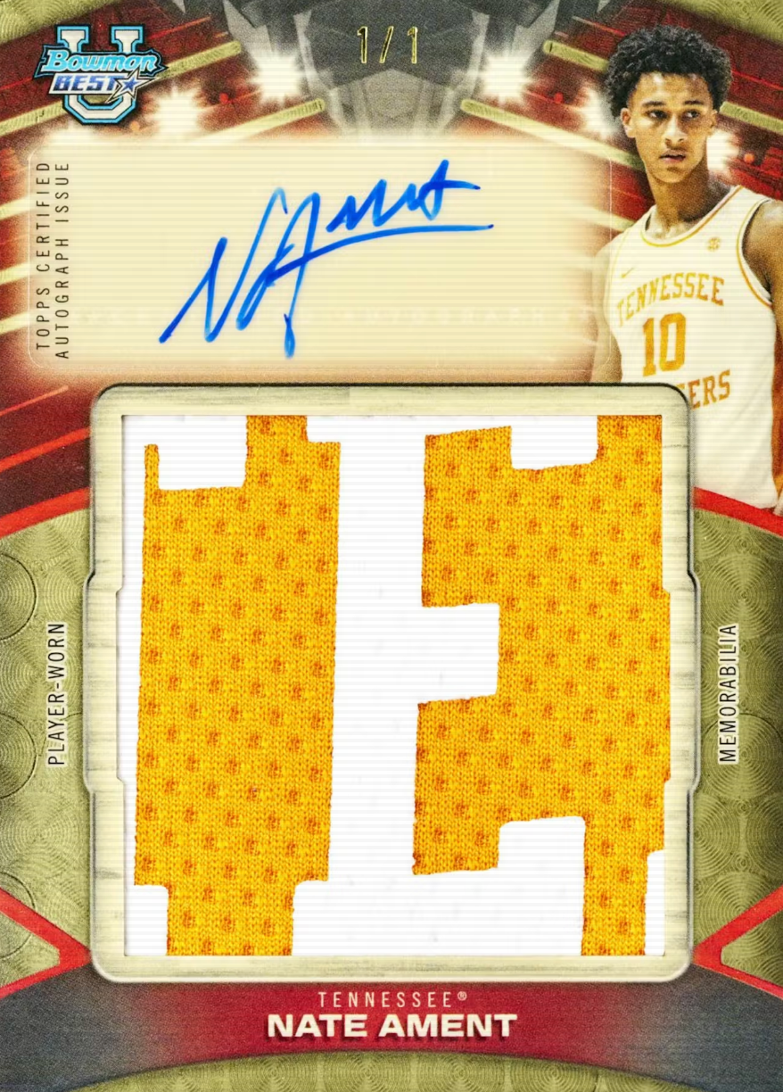 2025/26 Bowman University Best Basketball Hobby Box