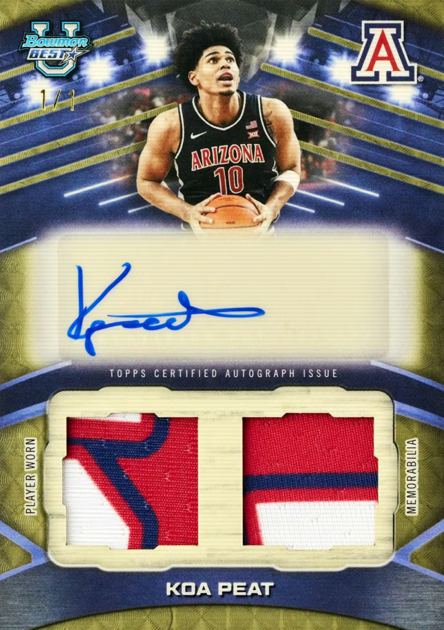 2025/26 Bowman University Best Basketball Hobby Box