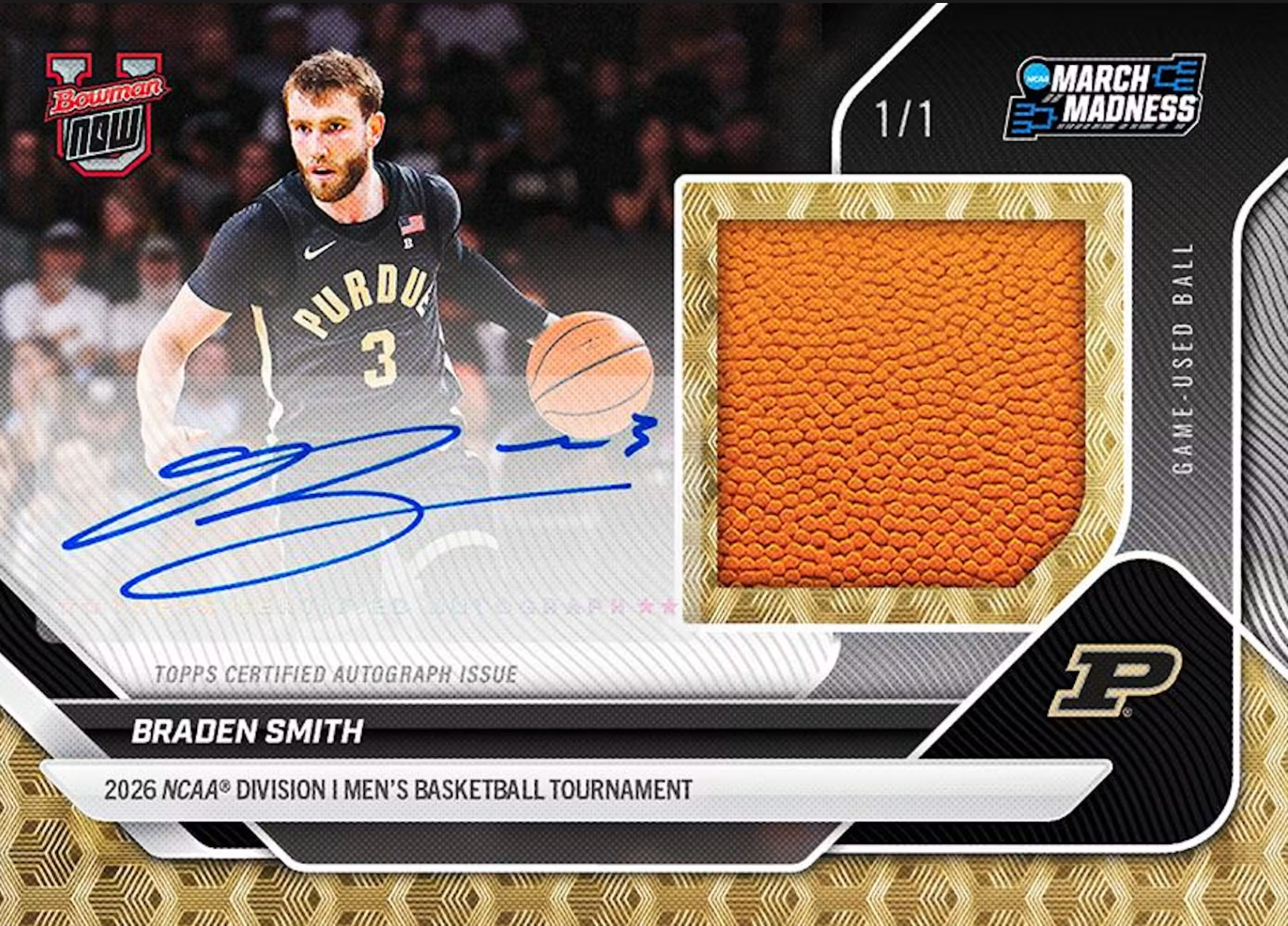 2025-26 Bowman U Now Mens Basketball March Madness Box