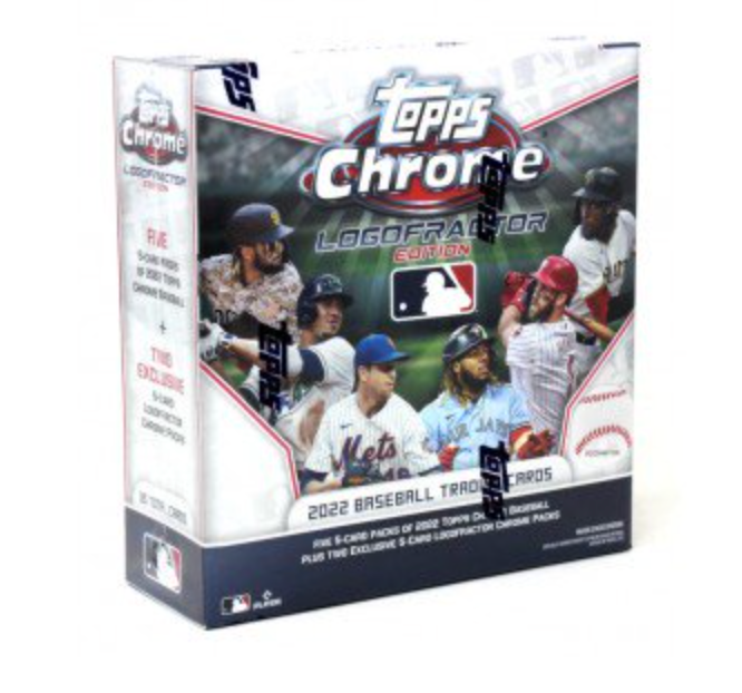 2022 Topps Chrome Baseball Logofractor Edition Box