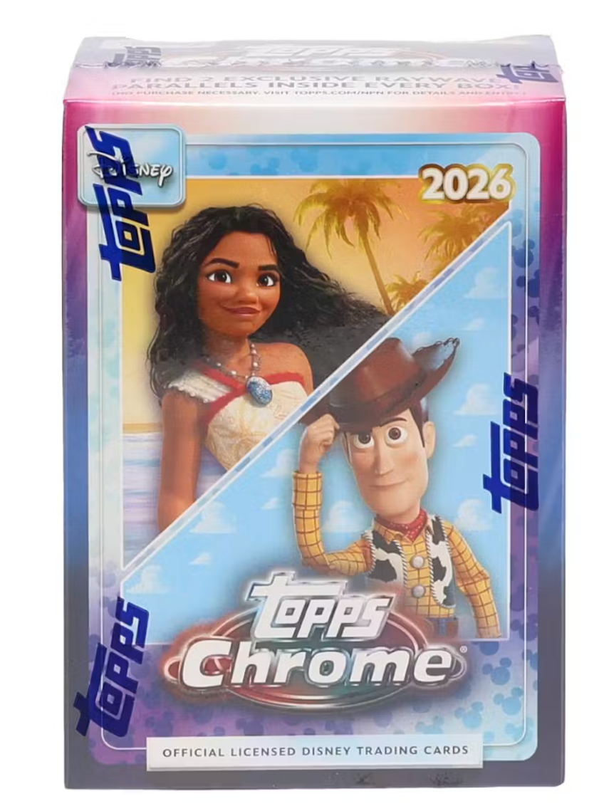 2026 Topps Chrome Disney Chrome Value Box