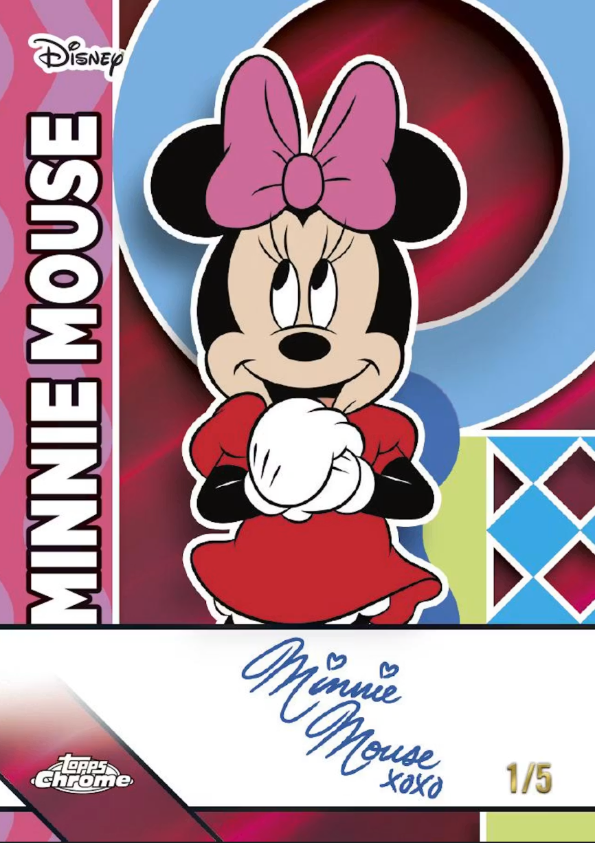 2026 Topps Chrome Disney Chrome Value Box