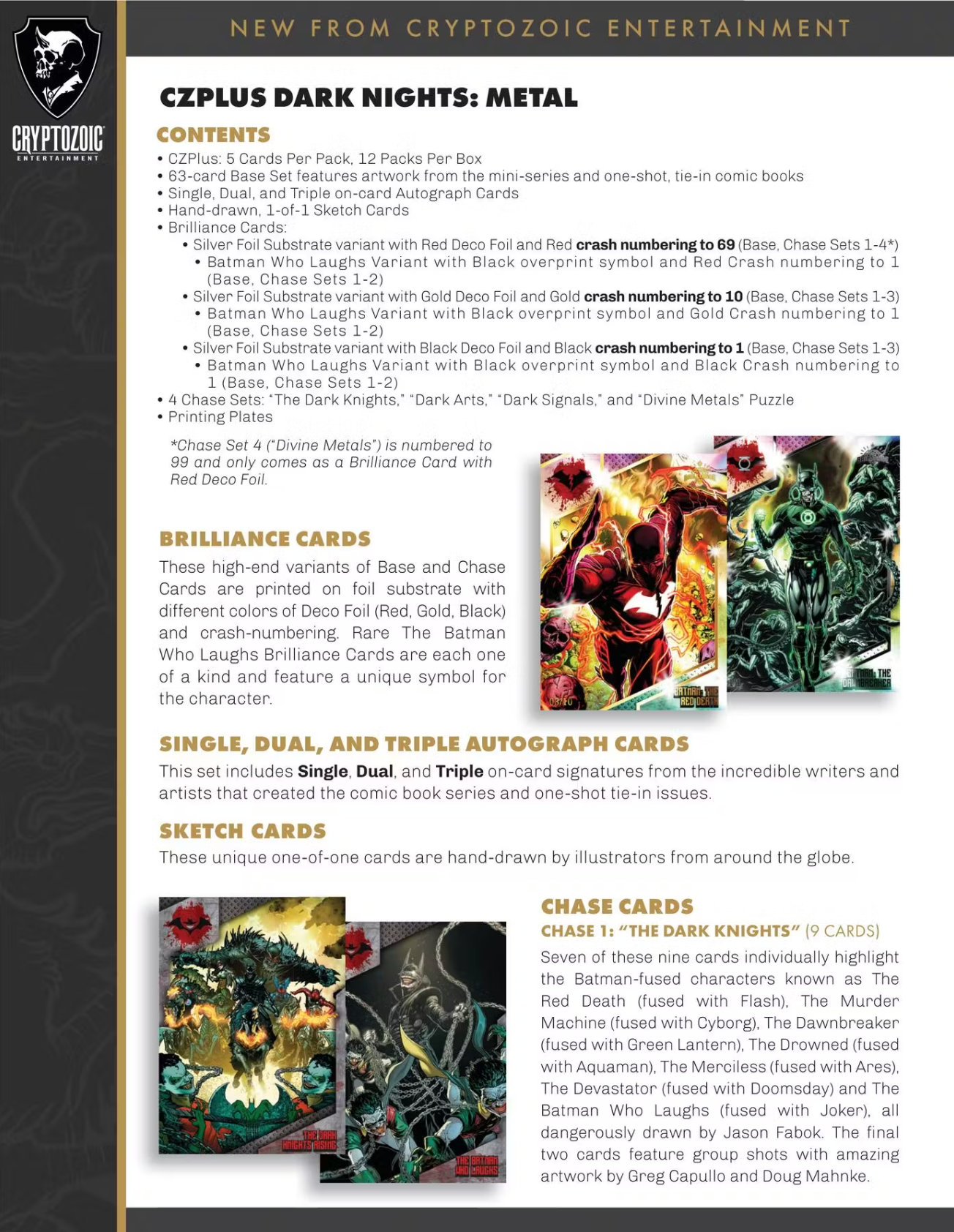 CZPLUS Dark Nights Metal Hobby Box