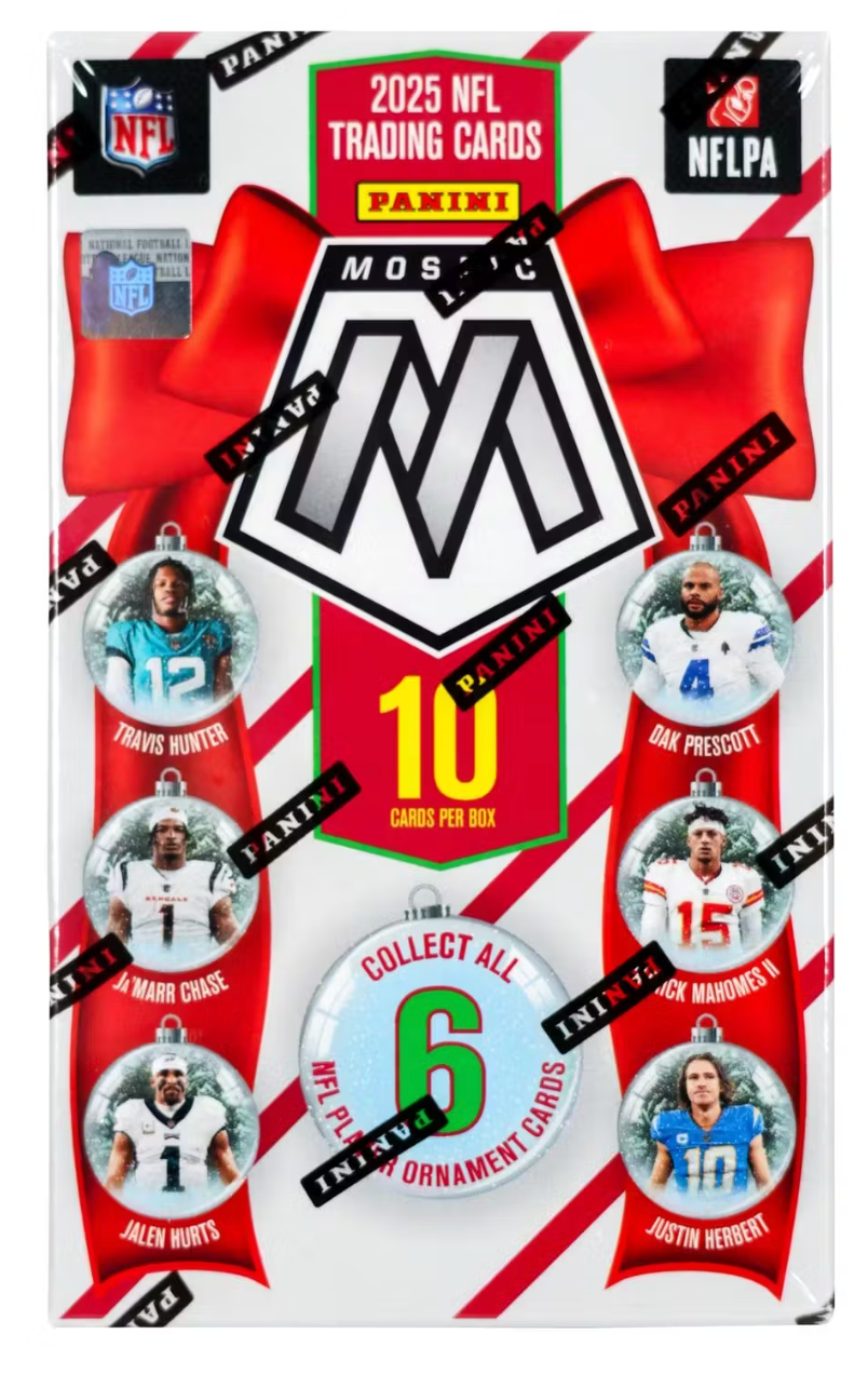 2025 Panini Mosaic Football Ornament Box