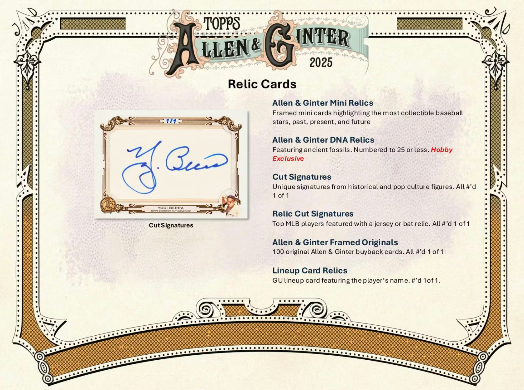 2025 Topps Allen & Ginter Baseball 8-Pack Blaster Box