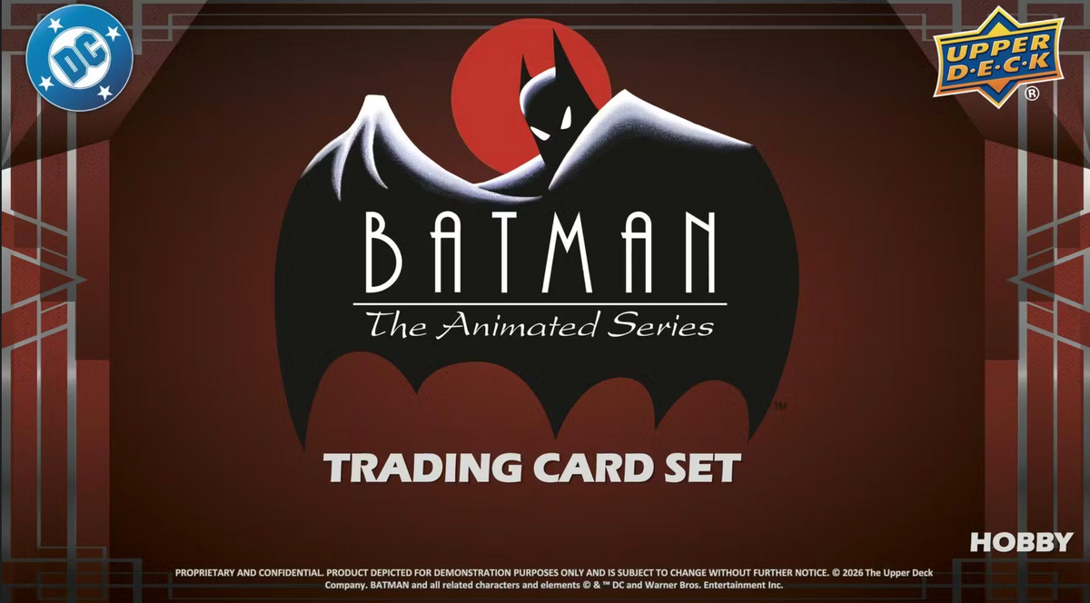 2025 Upper Deck Batman The Animated Series Hobby Box