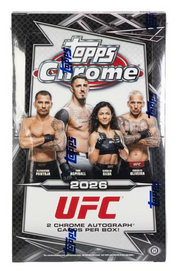 2026 Topps Chrome UFC Hobby Box