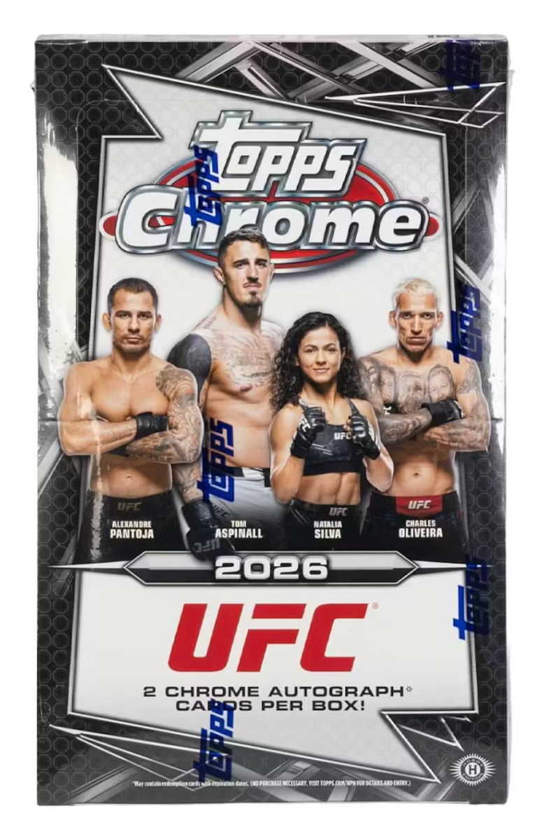 2026 Topps Chrome UFC Hobby Box