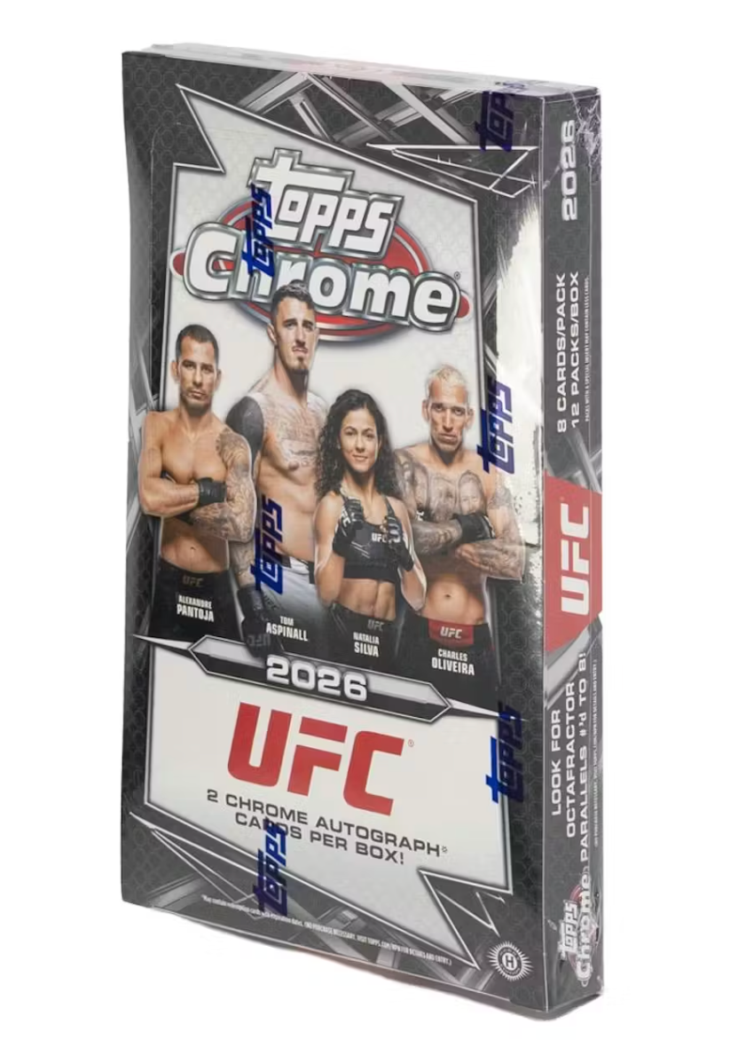 2026 Topps Chrome UFC Hobby Box