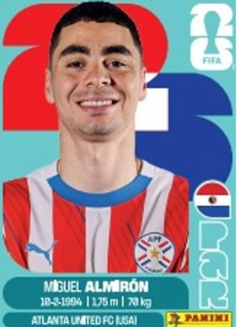 2026 Panini FIFA World Cup Soccer 25-Pack Sticker Box - U.S. Version