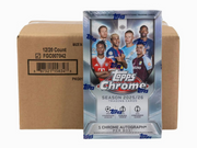 2025-26 Topps Chrome UEFA Club Competitions Soccer Hobby 12-Box Case