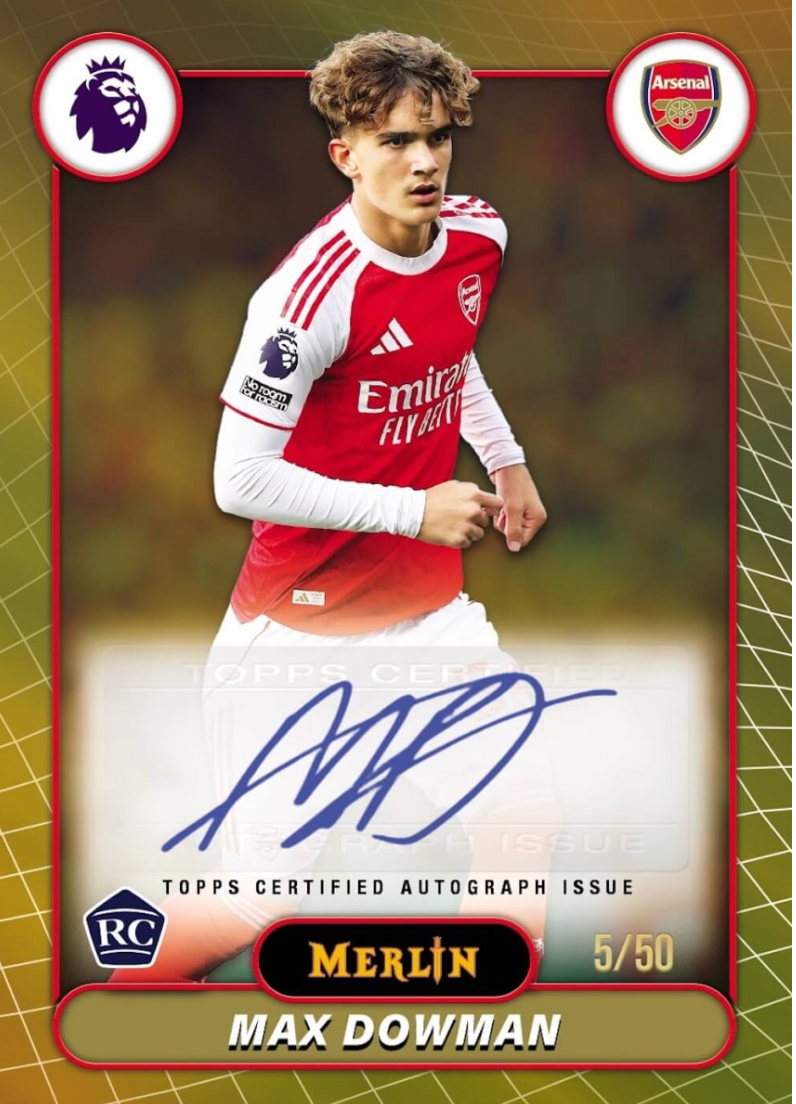 2025-26 Topps Merlin English Premier League Soccer Hobby Box