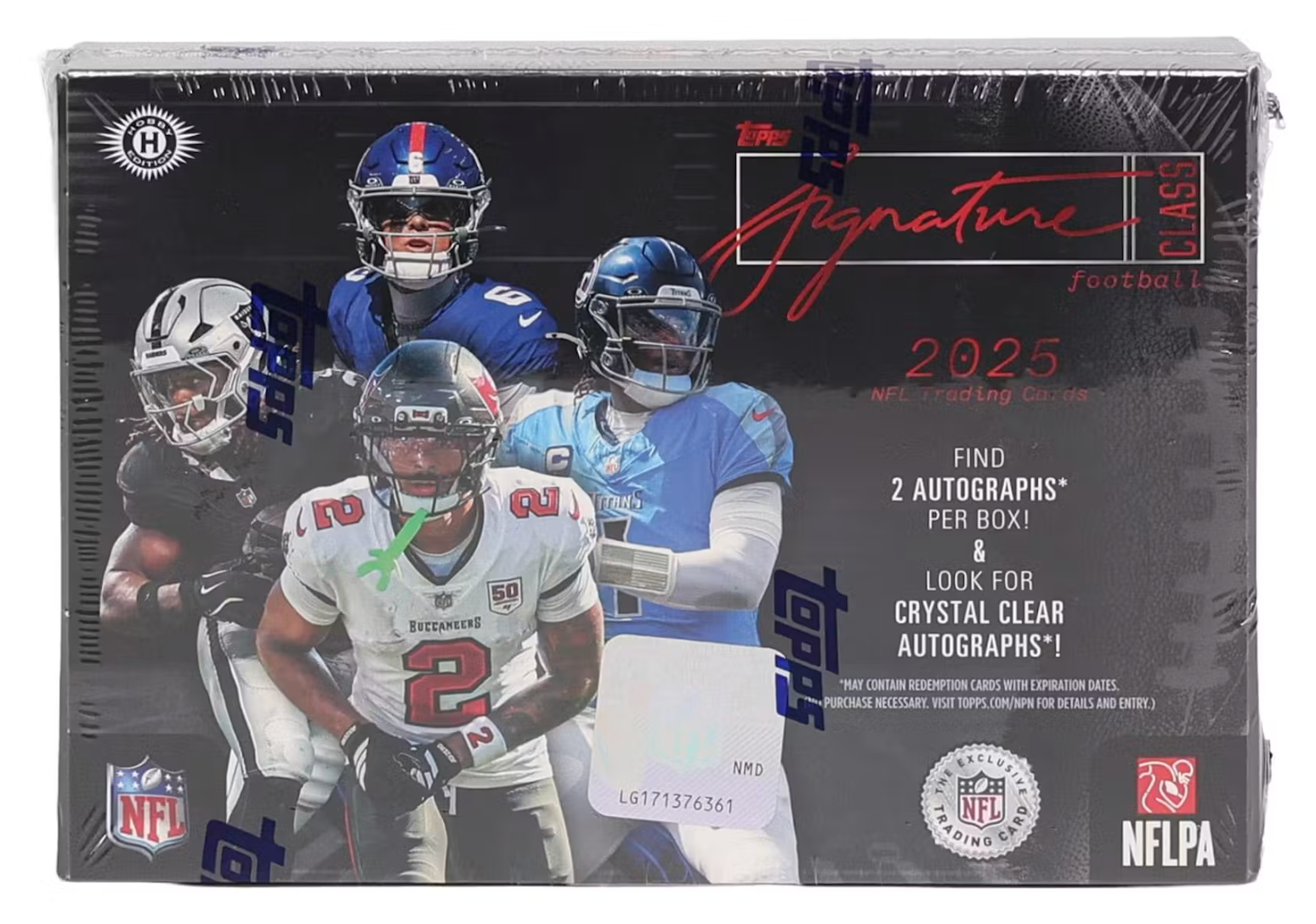 2025 Topps Signature Class Football Hobby Box