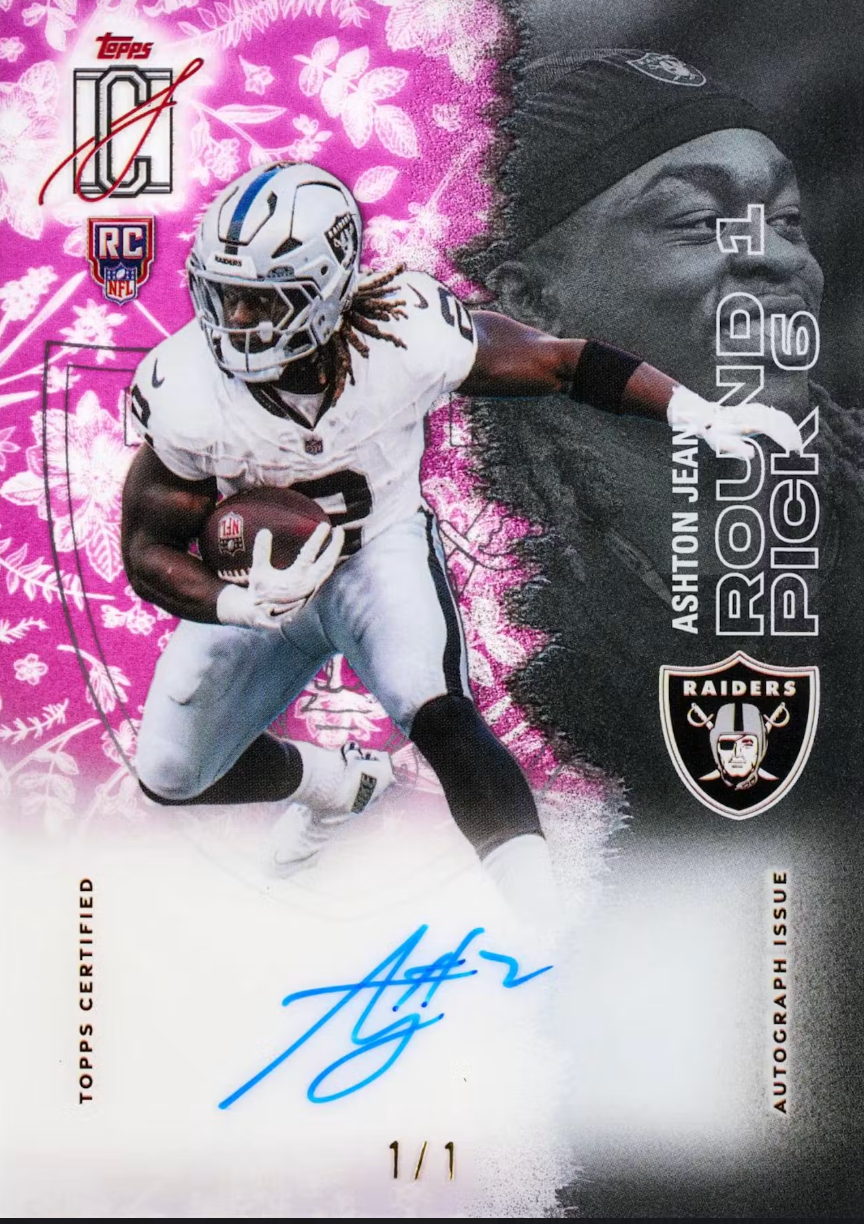 2025 Topps Signature Class Football Mega Box