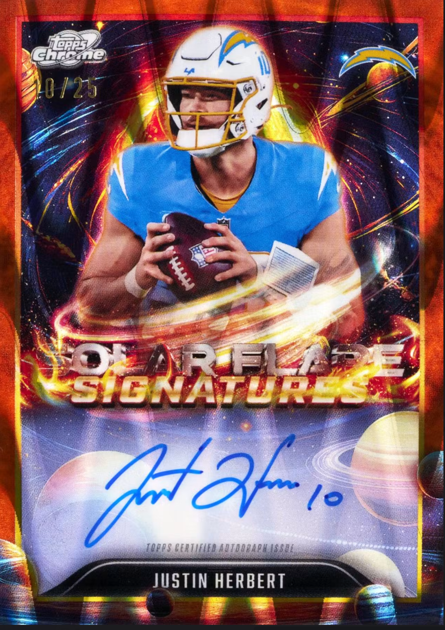 2025 Topps Cosmic Chrome Football Hobby Box OL