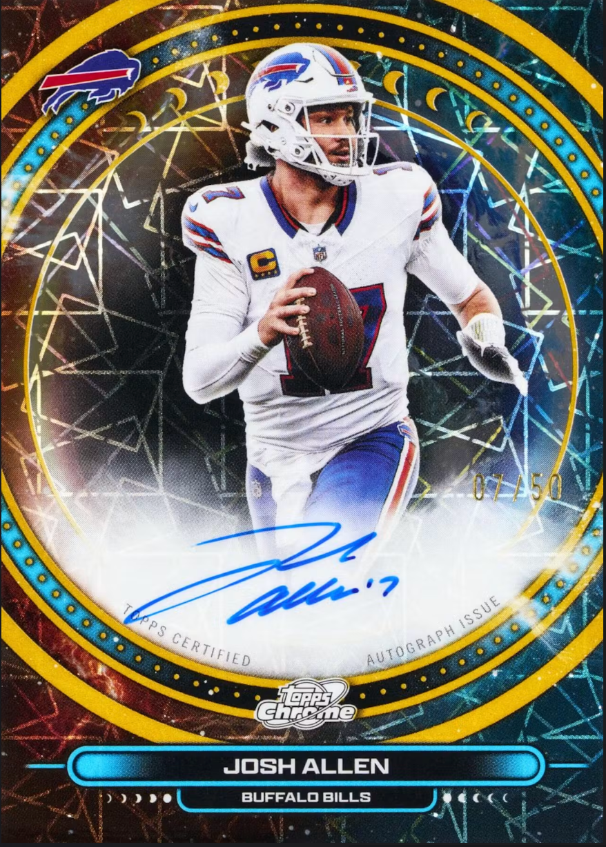 2025 Topps Cosmic Chrome Football Hobby Box OL