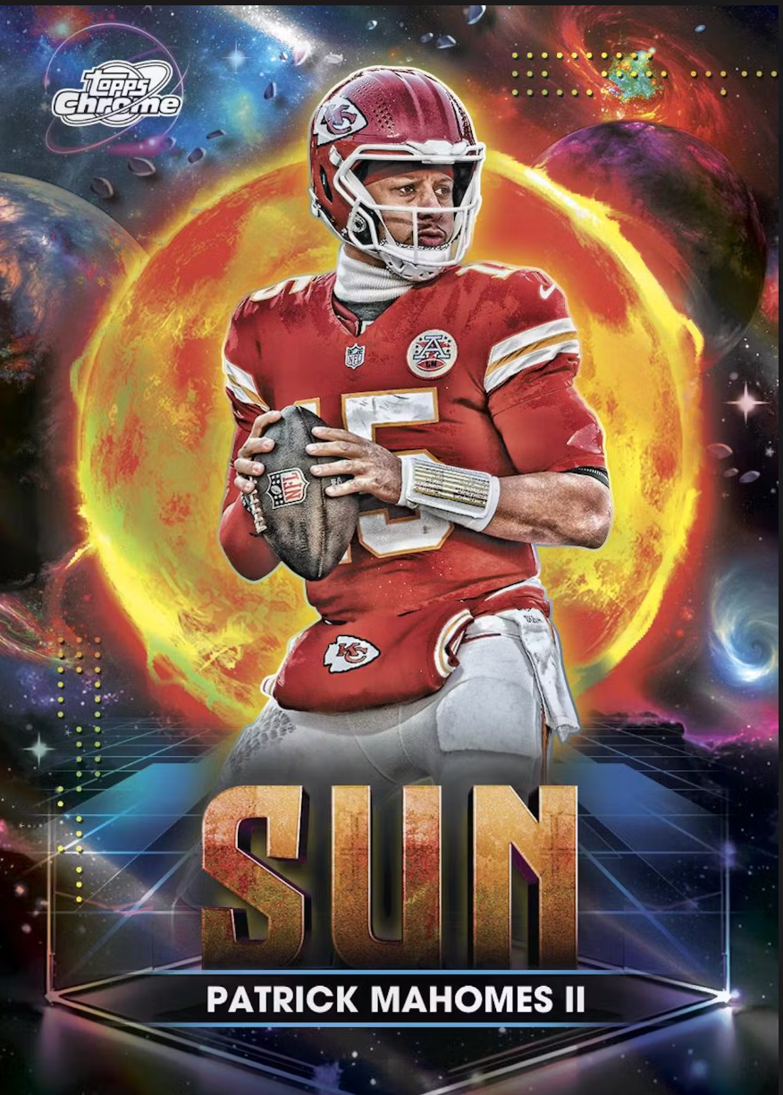 2025 Topps Cosmic Chrome Football Hobby Box OL
