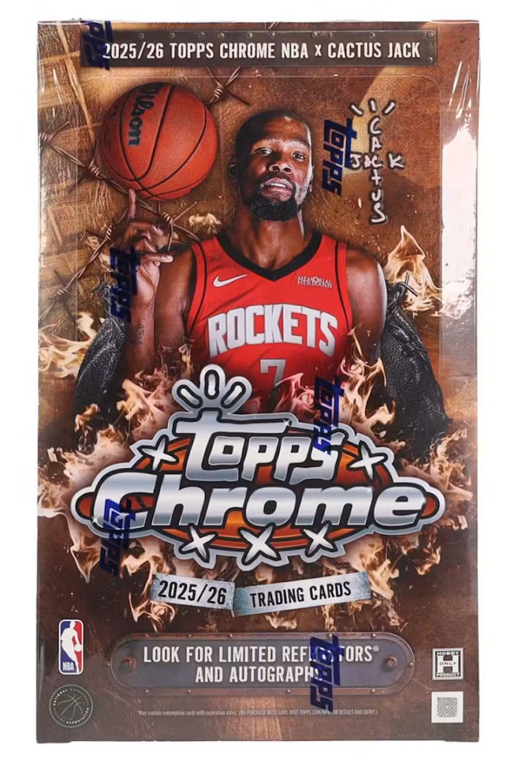2025-26 Topps Chrome Cactus Jack Basketball Hobby Box