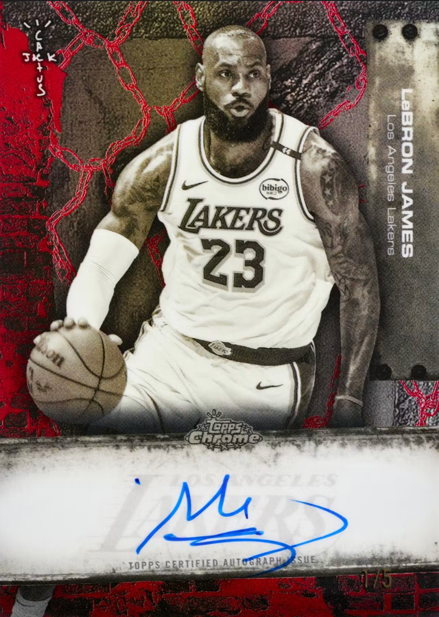 2025-26 Topps Chrome Cactus Jack Basketball Hobby Box