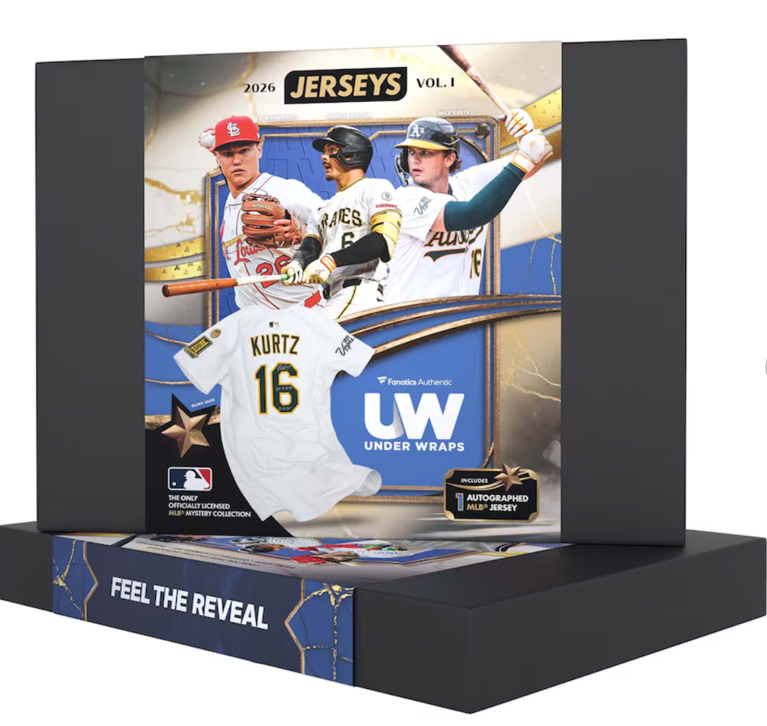 2026 Under Wraps Autographed MLB Bats Vol. I Mystery Box