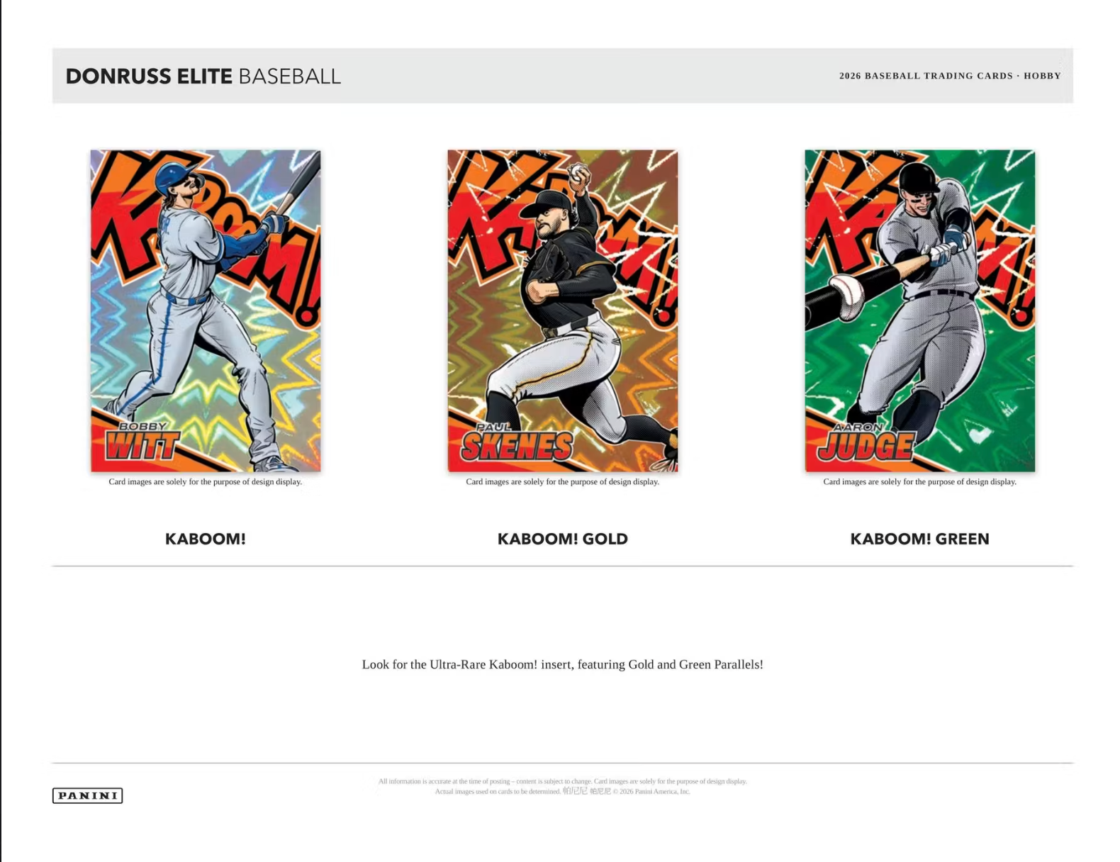 2026 Panini Donruss Elite Baseball Hobby Box