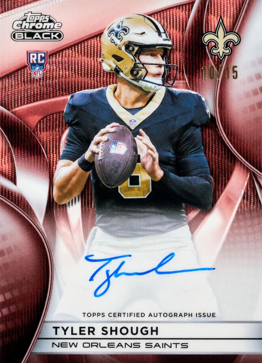 2025 Topps Chrome Black Football Hobby Box