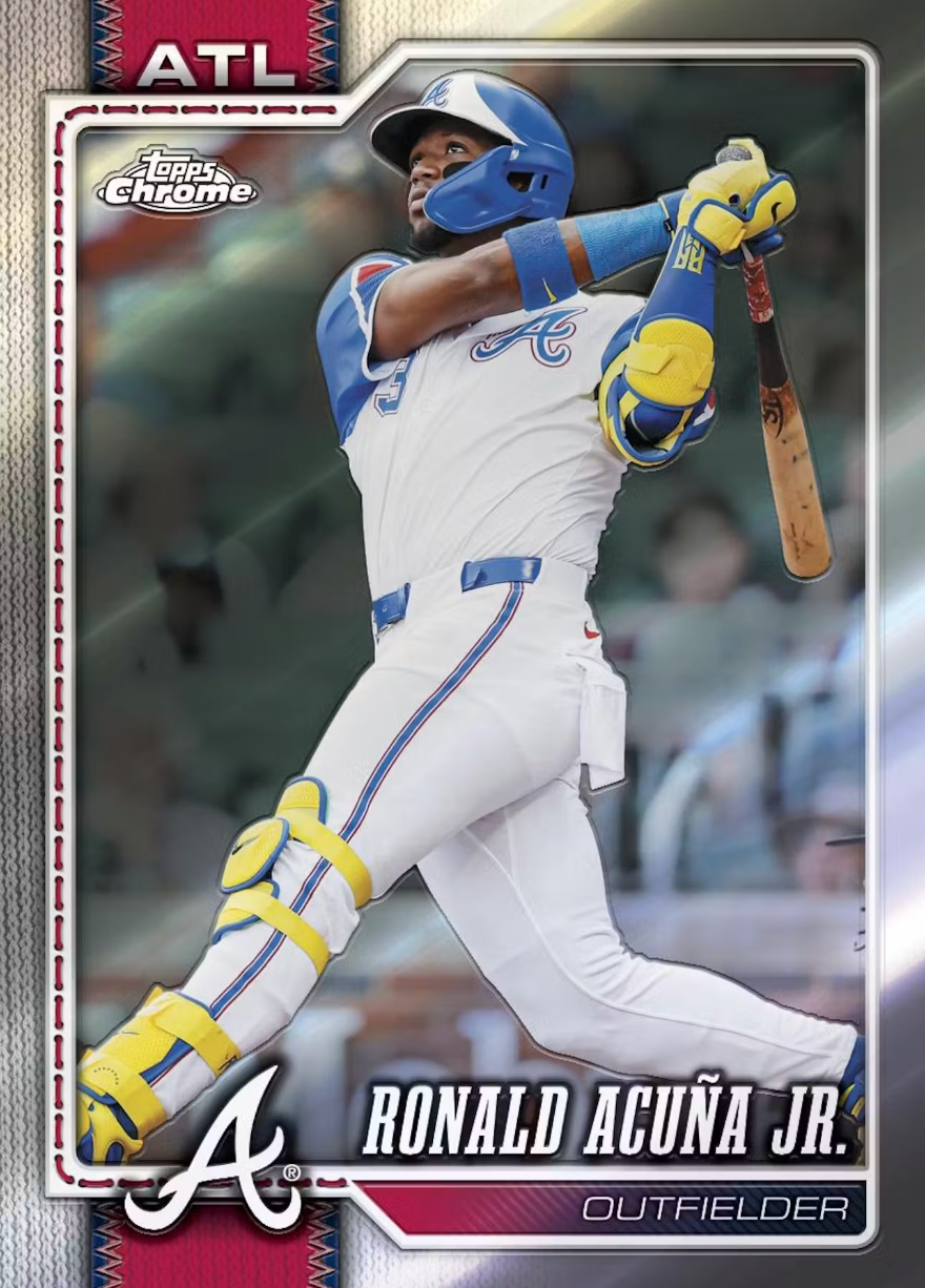 2026 Topps Chrome Baseball Jumbo Box