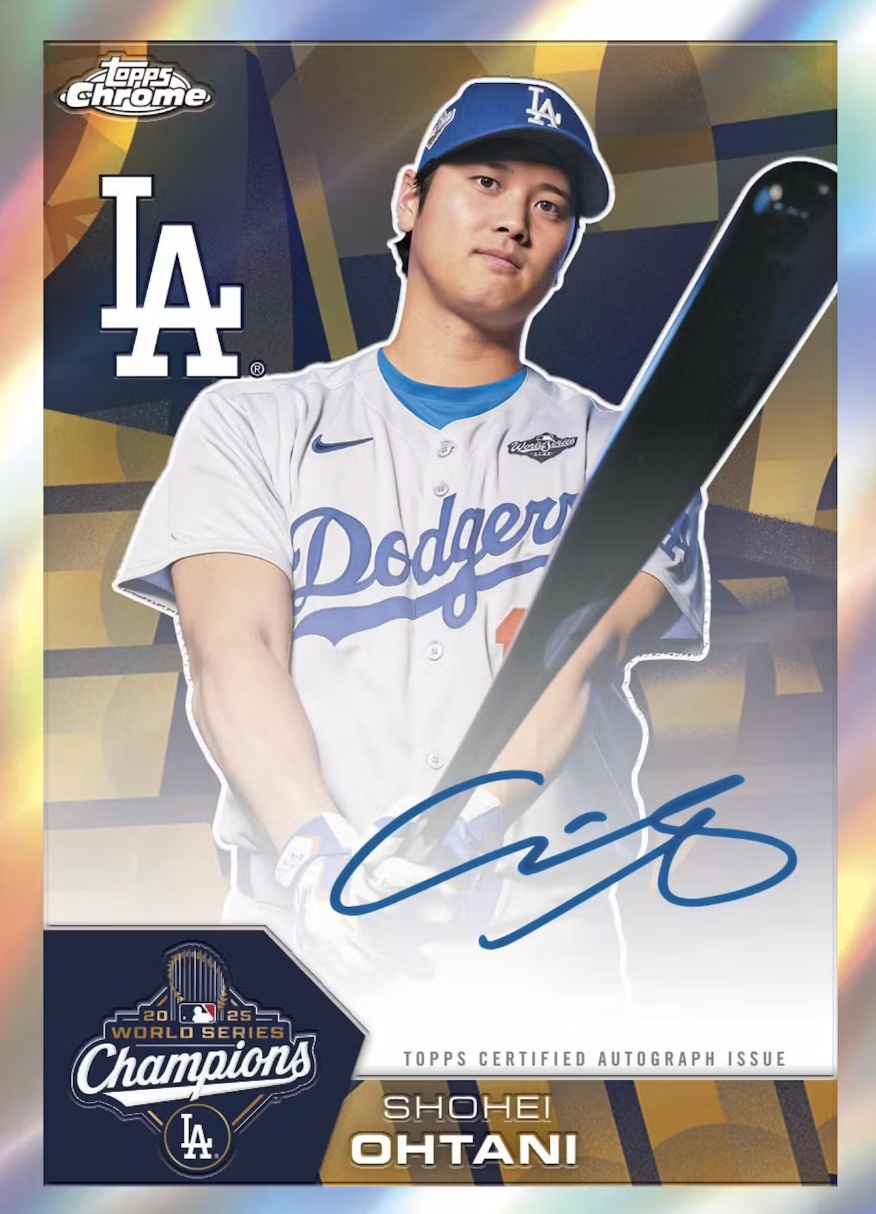 2026 Topps Chrome Baseball Hobby Box