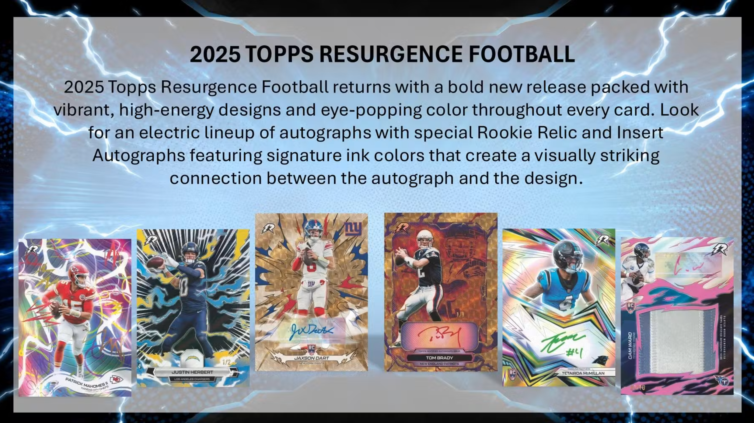 2025 Topps Resurgence Football Hobby Box
