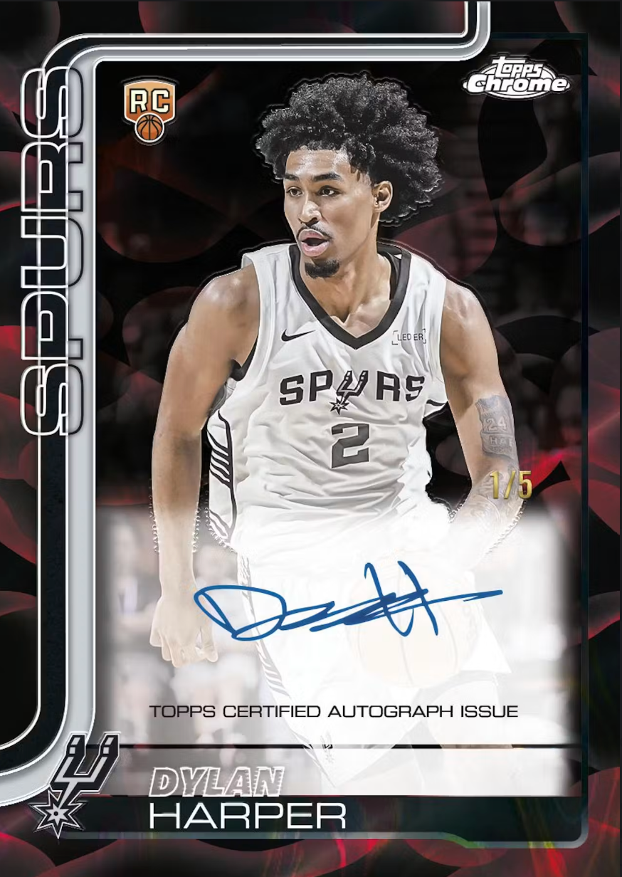 2025-26 Topps Chrome Update Series Basketball Blaster Box