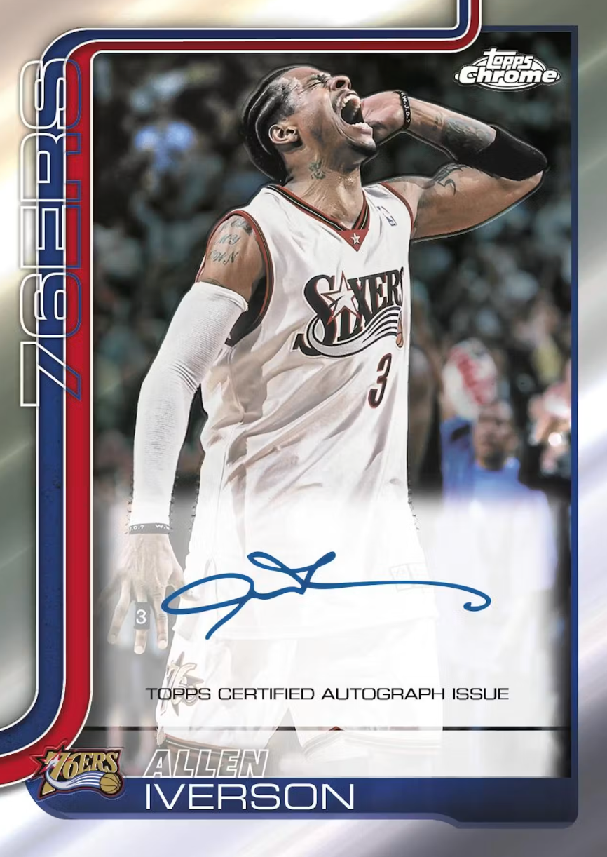 2025-26 Topps Chrome Update Series Basketball Blaster Box