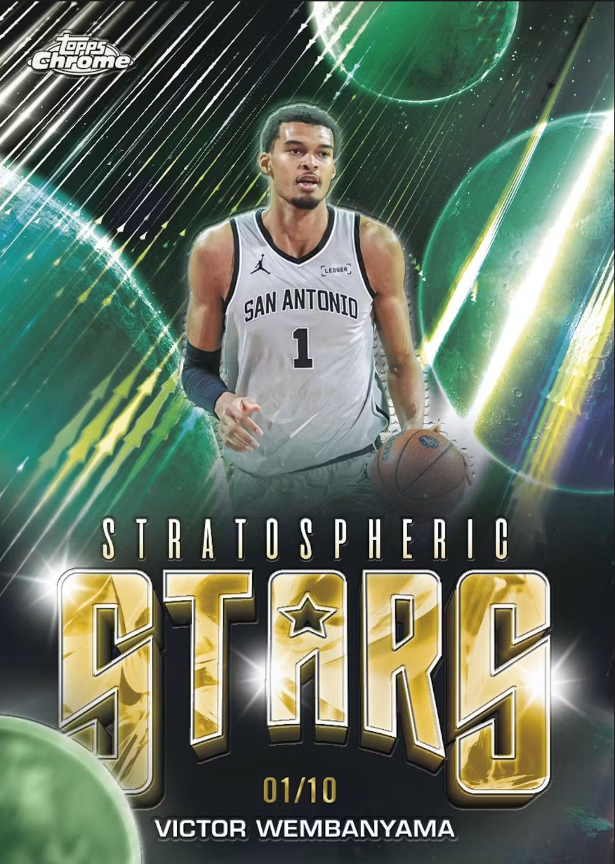2025-26 Topps Chrome Update Series Basketball Blaster Box