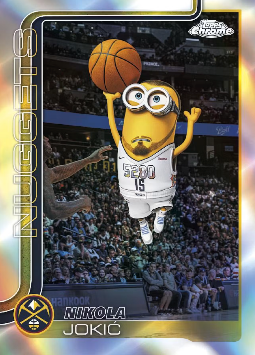 2025-26 Topps Chrome Update Series Basketball Blaster Box
