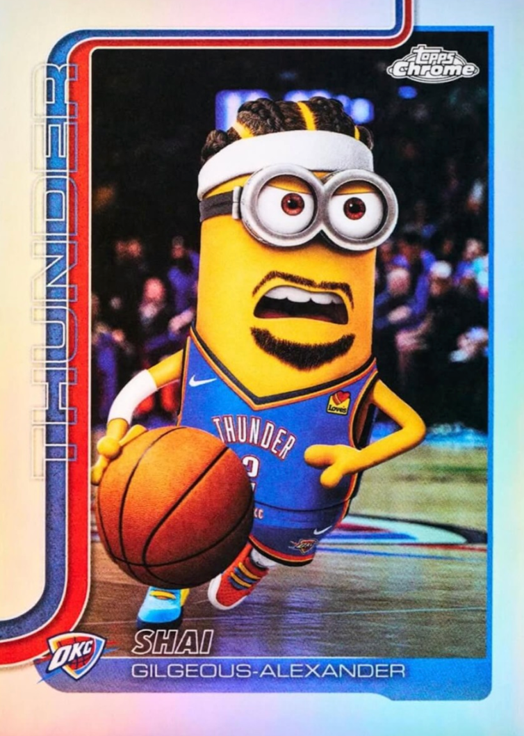 2025-26 Topps Chrome Update Series Basketball Hobby Box