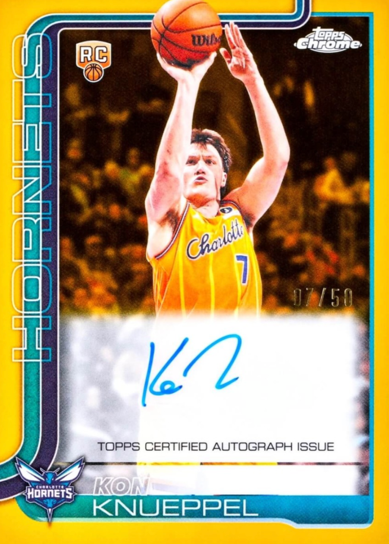 2025-26 Topps Chrome Update Series Basketball Hobby Box